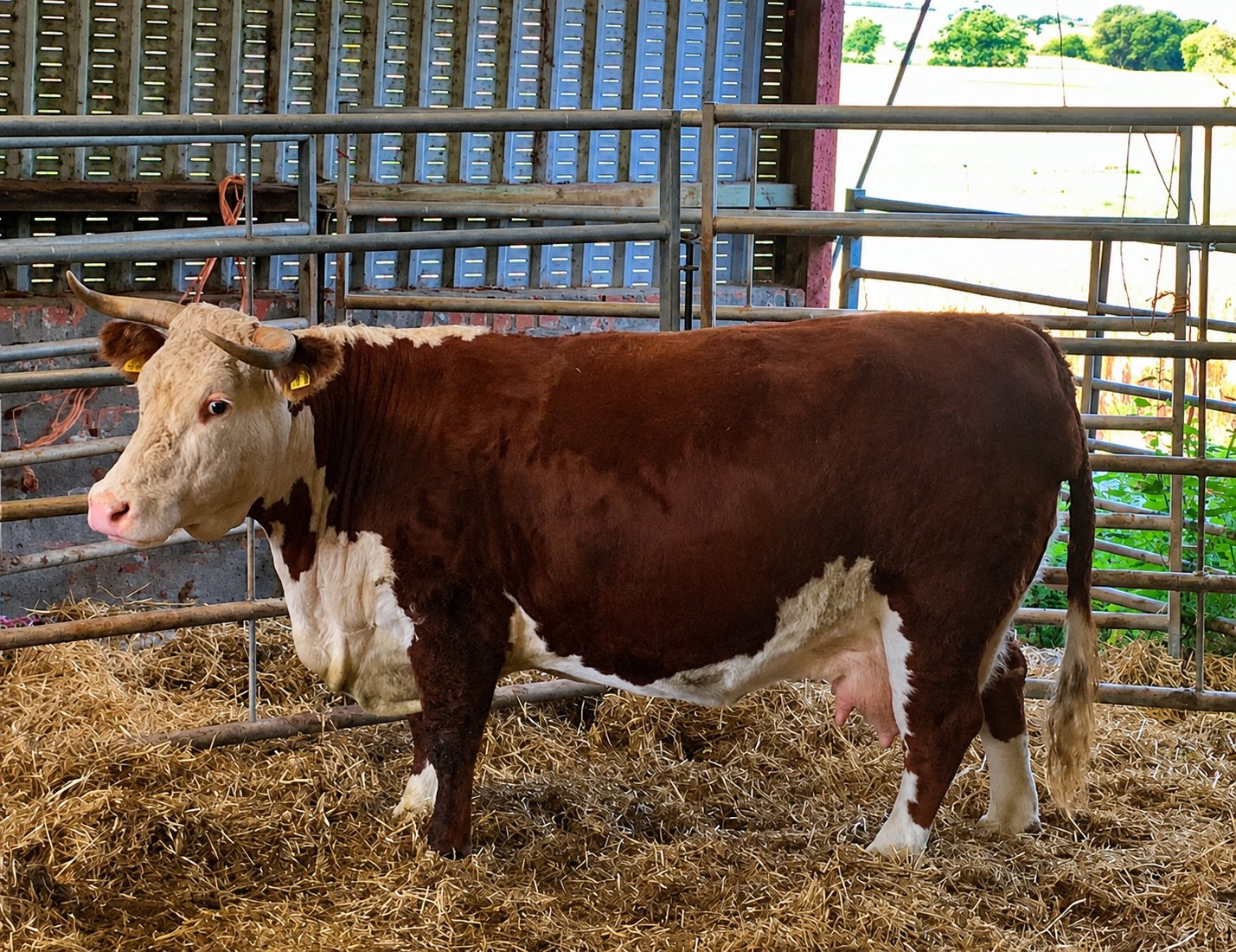 Kileekie Model 2, Traditional Hereford cow